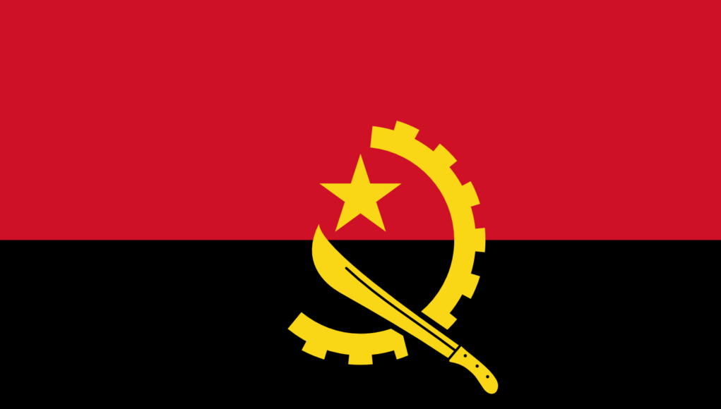 Angola country flag