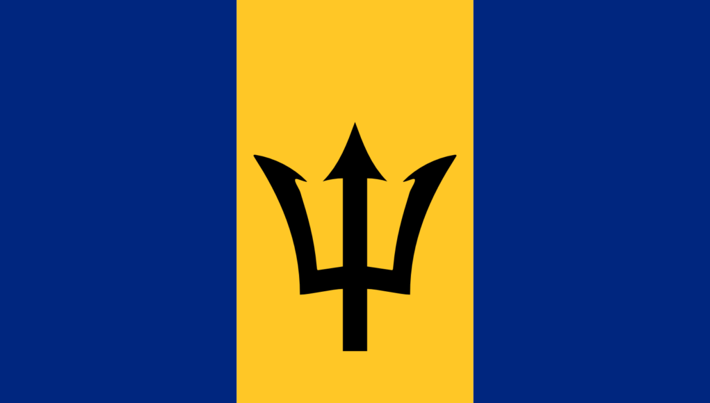 Barbados country flag