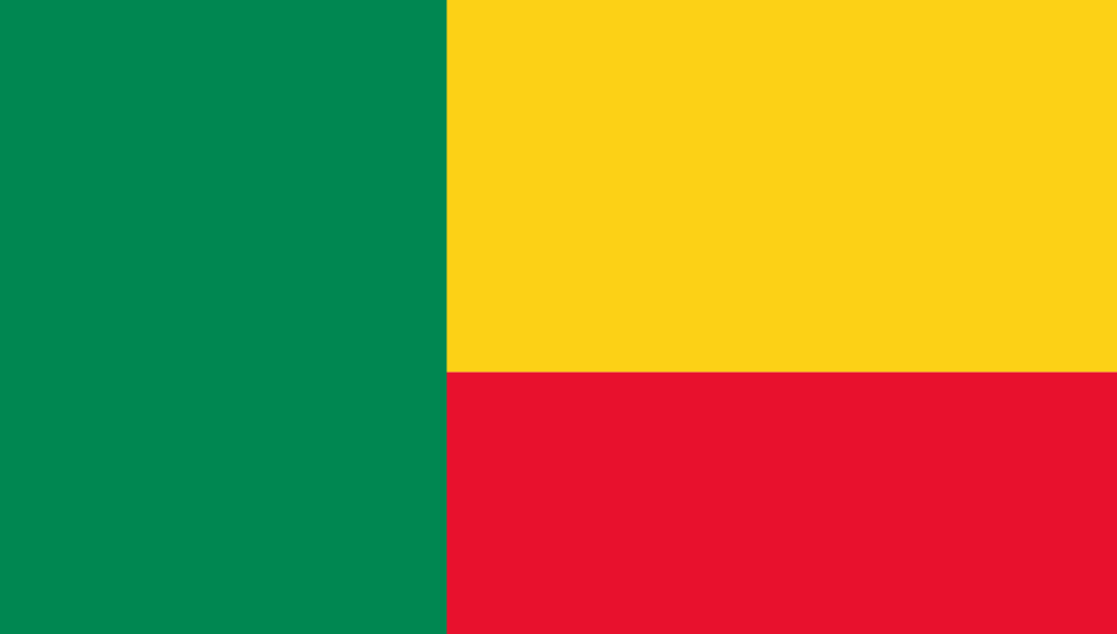 Benin country flag