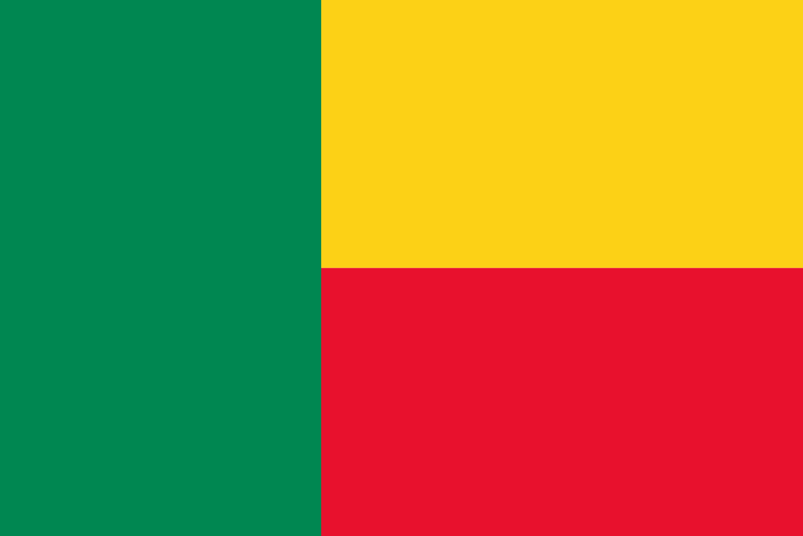 Benin country flag