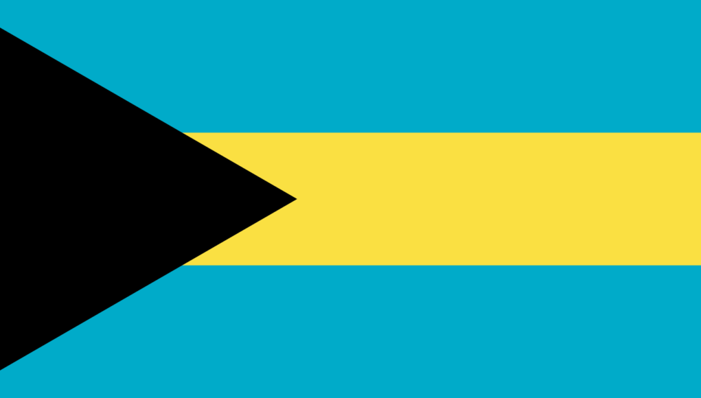 Bahamas country flag