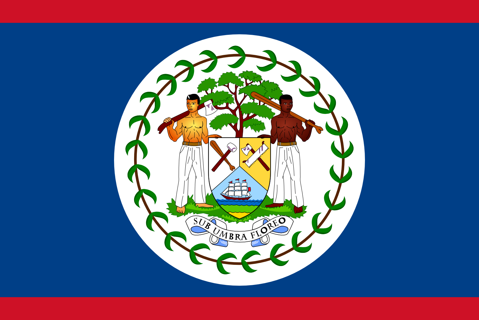 belize country flag