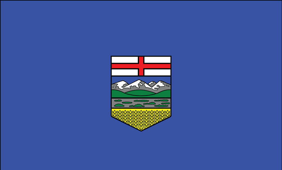 canada alberta flag