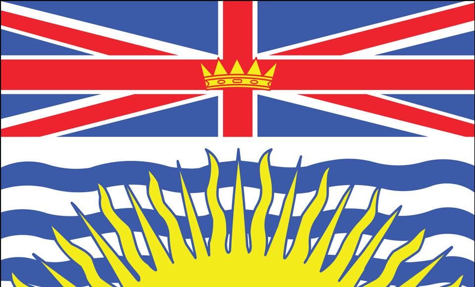 canada british columbia flag