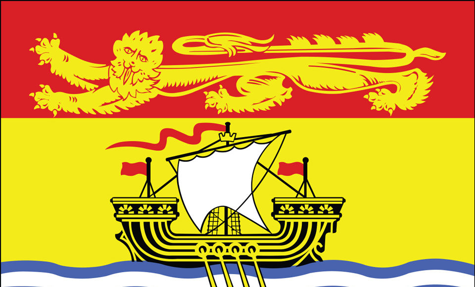 canada new brunswick flag