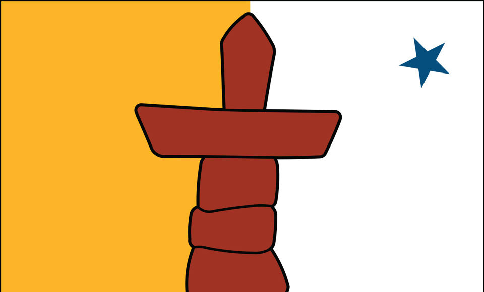 canada nunavut flag