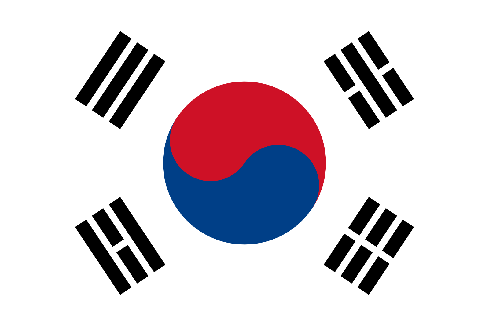 south korea country flag