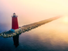 michigan historic lighthouses manistique